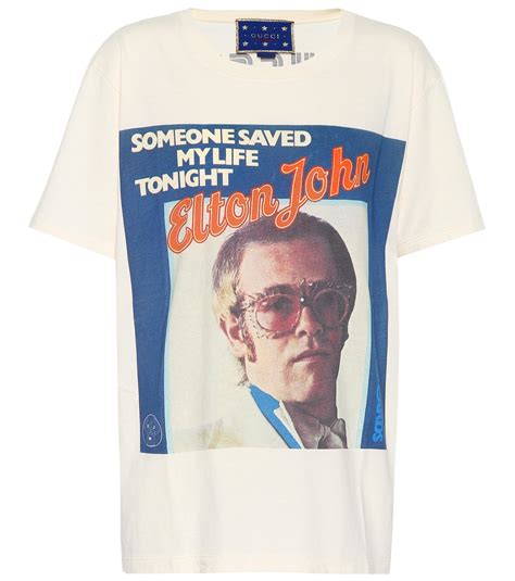 gucci elton john t shirt|elton john tracksuit.